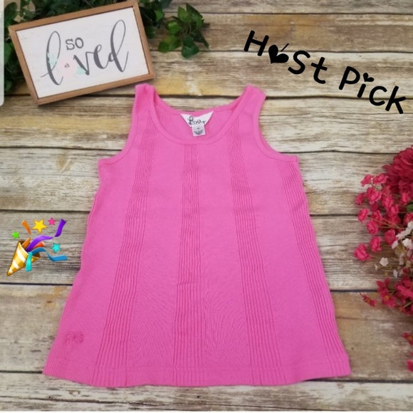 Lilly Pulitzer Other - ⬇️⬇️$35 Lilly Pulitzer Pink Palm Tree Logo Tank 12